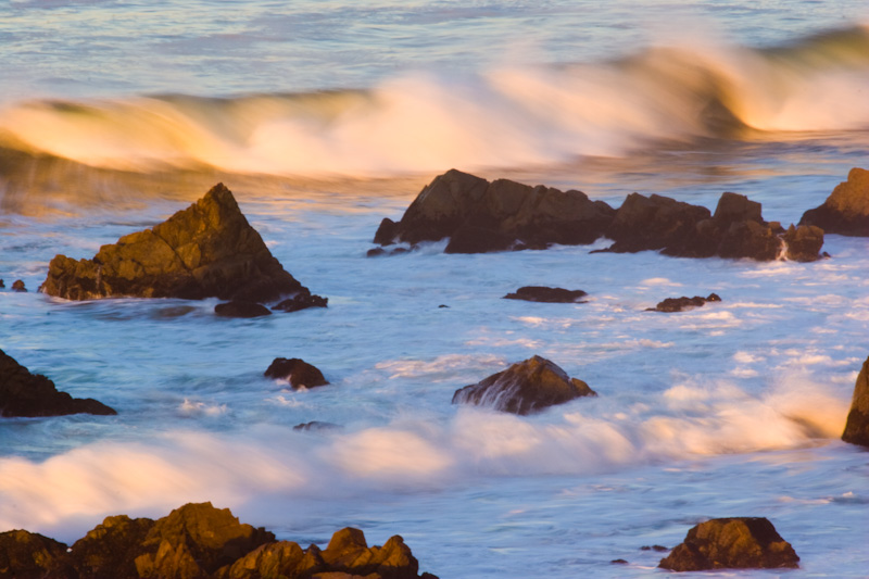 Waves At Sunrise